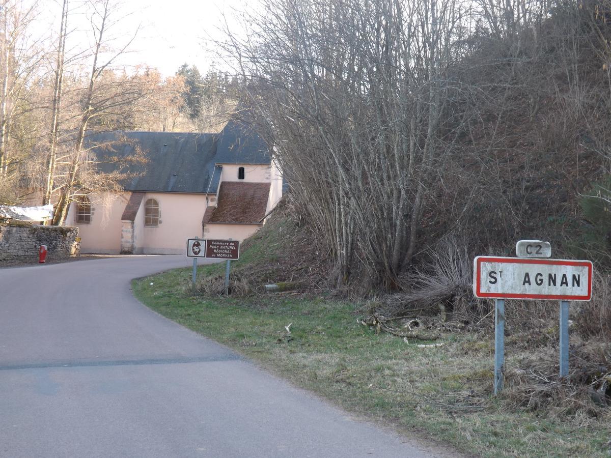 La Vieille Auberge Du Lac Saint-Agnan  Kültér fotó